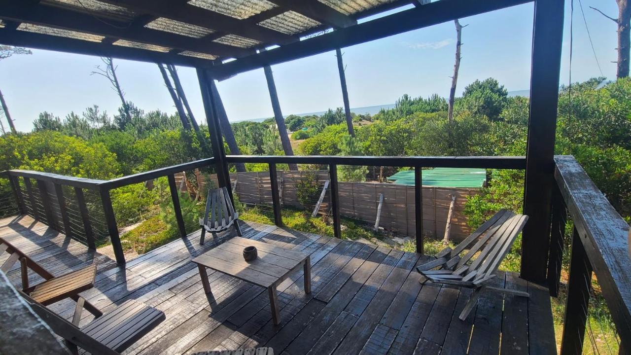 Cabana En La Playa. Ventanales Y Terraza Al Mar 萨利纳斯 外观 照片