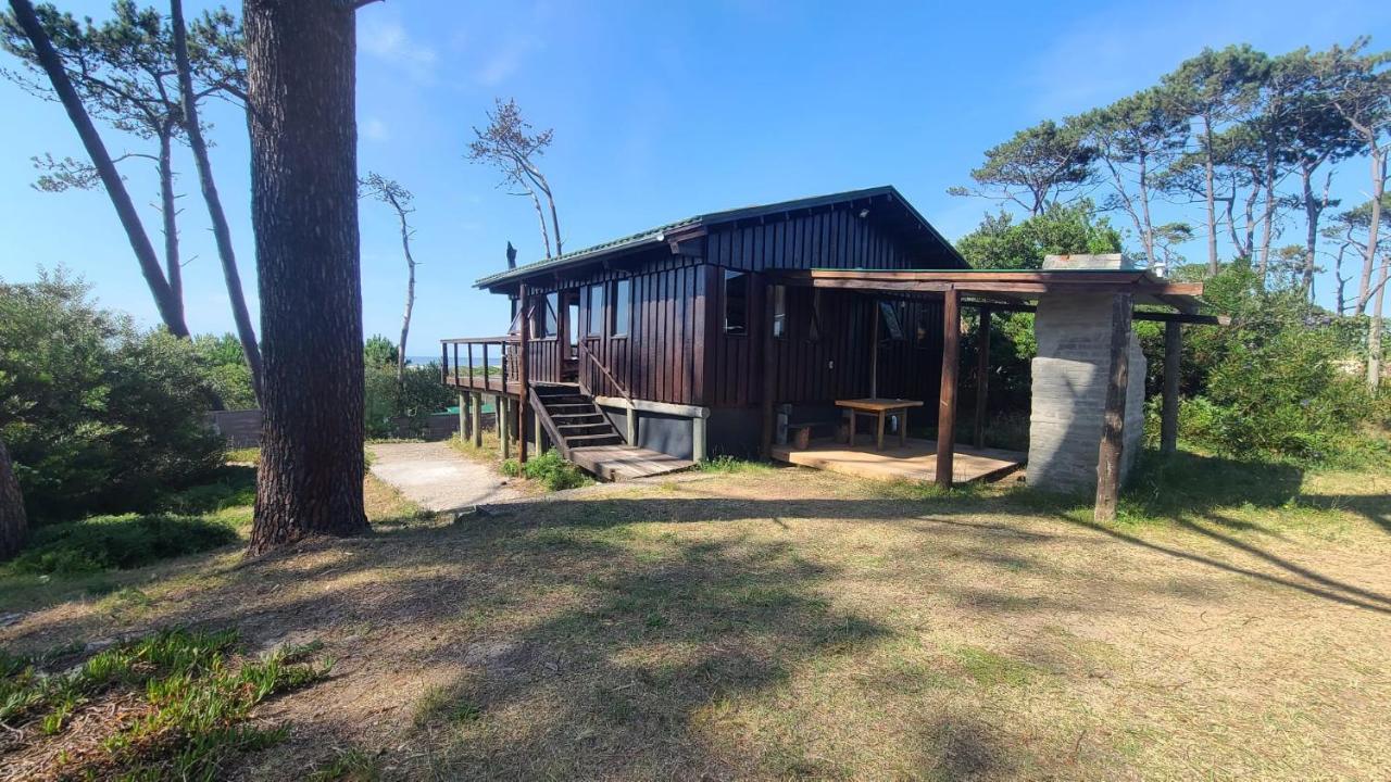 Cabana En La Playa. Ventanales Y Terraza Al Mar 萨利纳斯 外观 照片