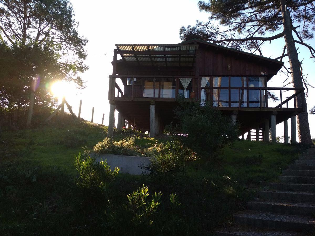 Cabana En La Playa. Ventanales Y Terraza Al Mar 萨利纳斯 外观 照片