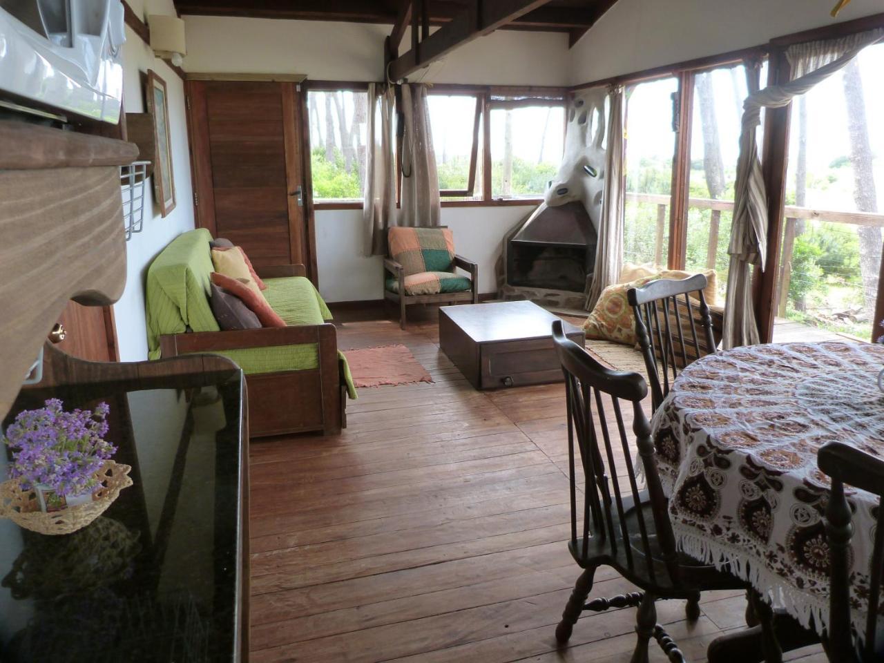 Cabana En La Playa. Ventanales Y Terraza Al Mar 萨利纳斯 外观 照片