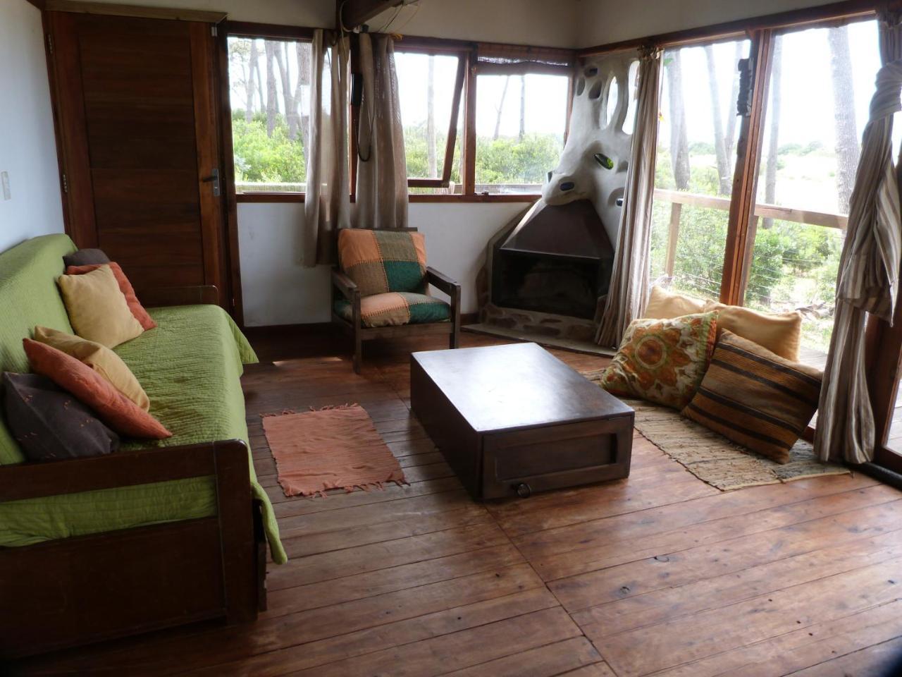Cabana En La Playa. Ventanales Y Terraza Al Mar 萨利纳斯 外观 照片
