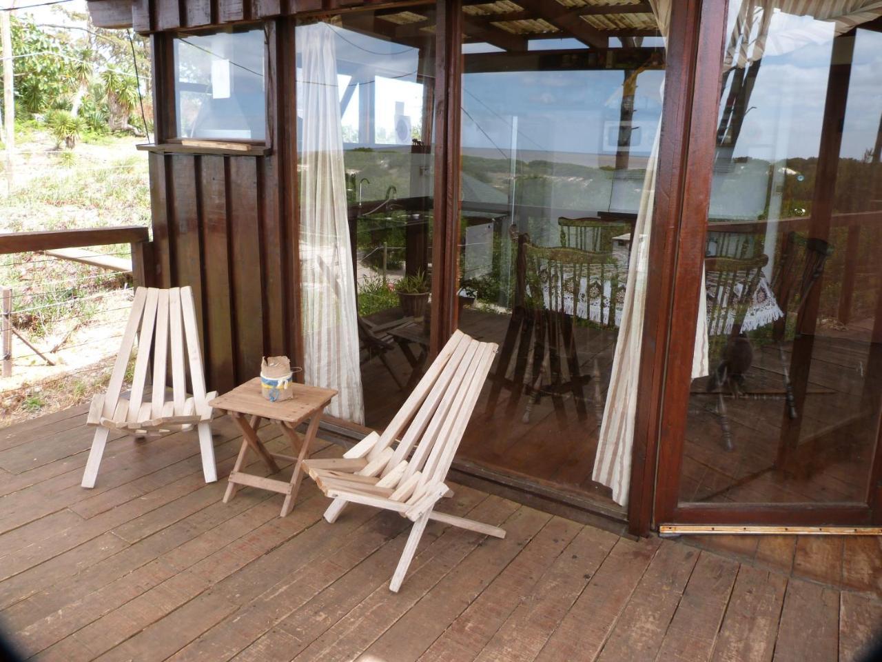 Cabana En La Playa. Ventanales Y Terraza Al Mar 萨利纳斯 外观 照片
